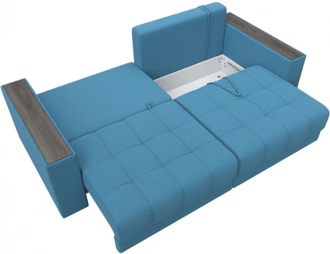 Диван прямой с декором Лига-049 НПБ Лига Диванов (Рогожка) арт.128385