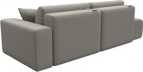 Диван прямой Лига-036 НПБ Модерн подлокотник справа Лига Диванов (Рогожка) арт.124761