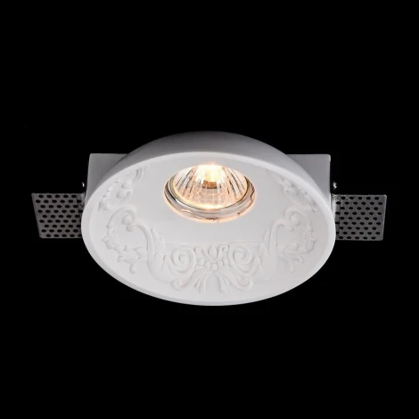 Встраиваемый точечный светильник Maytoni Gyps Classic DL278-1-01-W