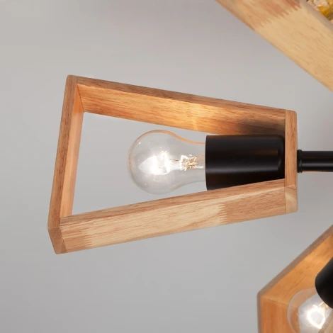 Потолочная люстра Eurosvet Klark 70056/6 черный (220V)