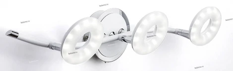 IDLamp 390 390/3A-LEDWhitechrome