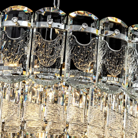 Подвесная люстра хрустальная Modelux ML.7092.800 CR