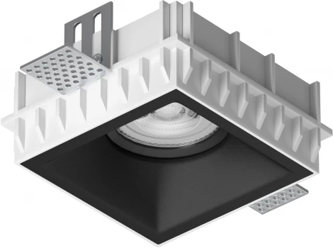 Встраиваемый светильник под гипсокартон и под LED модуль/ламп МR16 Lightstar Domino G214507BMOD (220V)