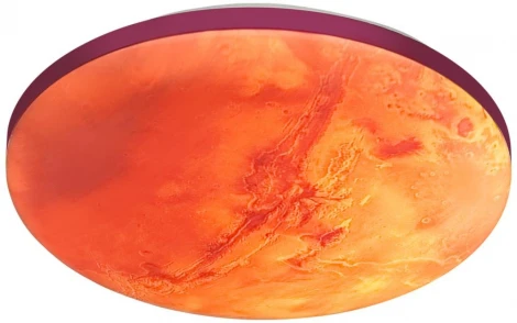 Настенно-потолочный светильник Sonex Mars 7725/DL пластик/мульти LED 48Вт 3000-6000К D400 IP43 пульт ДУ (220V, круглые)