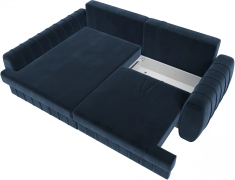 Диван угловой Лига-057 НПБ угол левый Лига Диванов (Велюр) арт.129276L