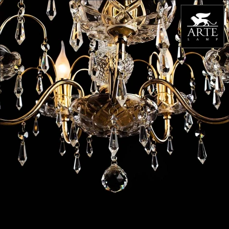 Подвесная люстра Arte Lamp Sparkles A3054LM-5GO