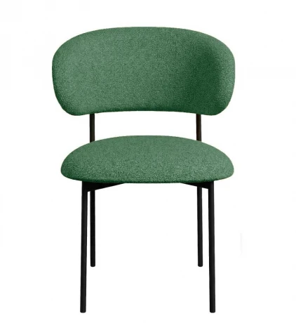 Стул DikLine 201 NS Pine зеленый, ножки черные 00-00084778