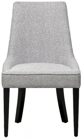 Обеденный стул Garda Decor ELEGANTE-3K-Santo1400-SVSER (Черный/Серый)
