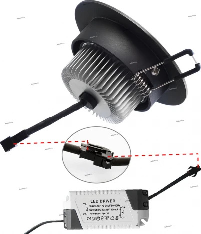 Встраиваемый точечный светильник MW-Light Круз 637012203