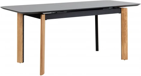 Стол R-Home раскл. Нарвик Glass 120-150 Automatic Natur/Dark matte glass