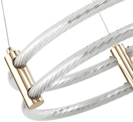 Подвесной светильник Zortes Ringer ZRS.57792.76 (LED, 220V, на тросе, круглые)