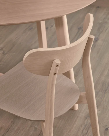 Обеденный стул La Forma (ex Julia Grup) Safina (Каучук,Дерево,Шпон дуба,Шпон)