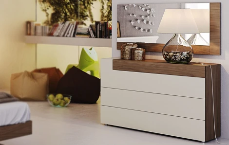 Зеркало ELENA 4527M arena matt/орех