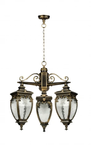 Уличный светильник подвесной Oasis Light VERONA 86270/3 02 Gb
