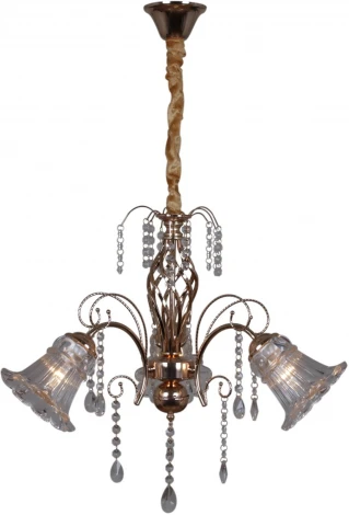 Подвесная люстра Reluce 02348-0.4-03 FGD+CL (220V, на цепи)