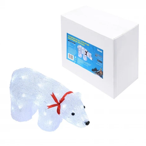 Световая фигура Uniel ULD-M3423-040/STA WHITE IP20 BEAR (LED, 220V, животные, мишка)