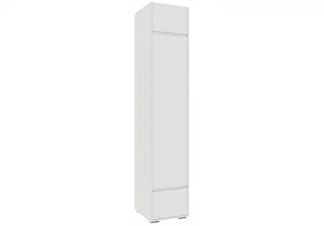 Прихожая Woodville Роут белый / графит комплектация 3