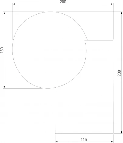 Уличный настенный светильник Elektrostandard Gravity 35166/U a062885 (220V, шар, IP54)