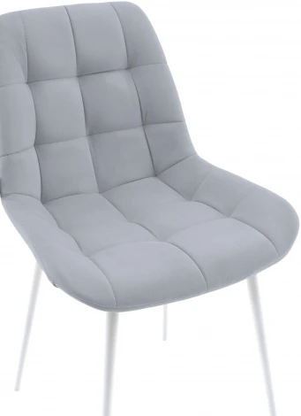 Стул Stool Group Флекс N светло-серый белые ножки арт.УТ000041307