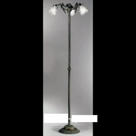 Торшер Nervilamp 2080 P2080/3/AM (220V, фонарь, фигура человека)