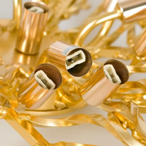 Подвесная люстра Lussole Mesa LSP-8850 (220V, на тросе, листья, ветки)