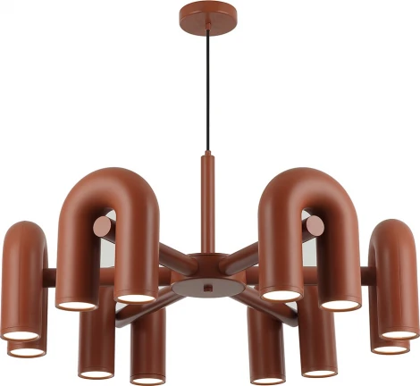 Подвесная люстра Kink Light Канти 08465-6,06 терракотовый (LED, 220V, на проводе)
