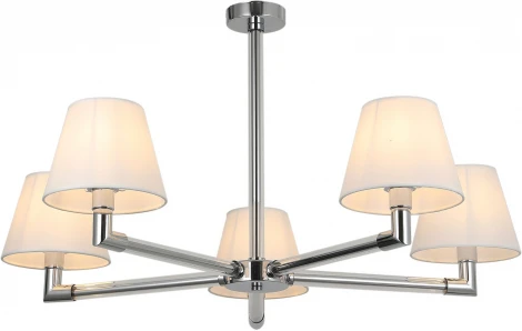 Потолочная люстра на штанге ILLUMICO IL0500-5P-79 CR (220V)