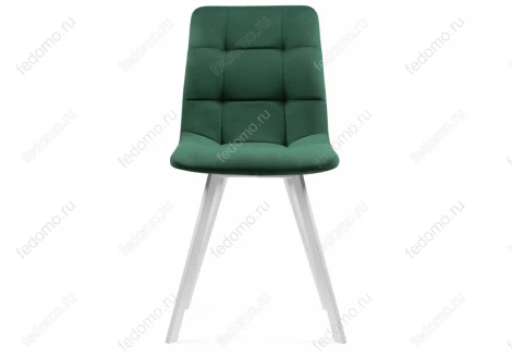 Стул Notta на металлокаркасе Чилли зеленый / белый каркас 489715