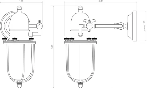 Бра Covali WL-51548 (220V)