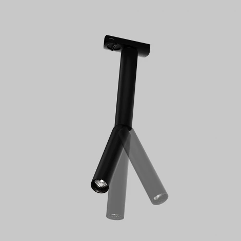 Трековый светильник однофазный 220V 6W Maytoni Focus T TR142-1-6W4K-B (LED, круглые)