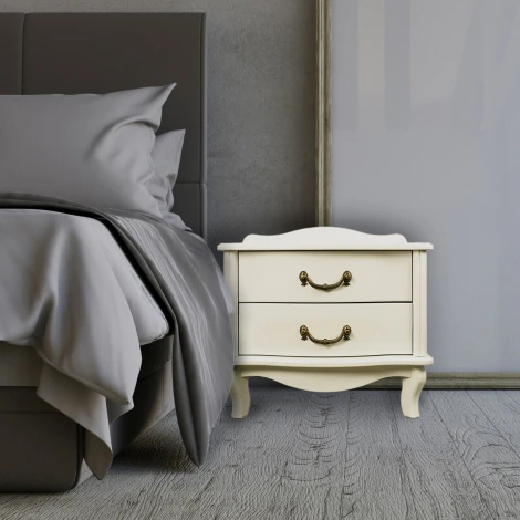 Тумбочка Джульетта 2 ящ. дуб шампань Л Mebelik арт.008535