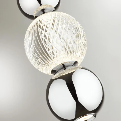 Подвесной светильник Crystal 5007/7LA Odeon Light (LED, 220V, на проводе, шарики)