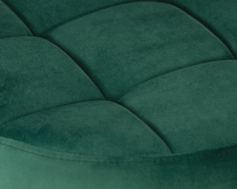 Табурет барный Dobrin BRUNO GOLD (зеленый велюр (MJ9-88))