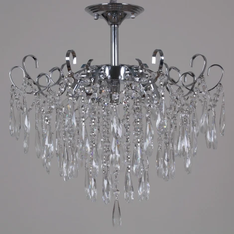 Подвесная люстра хрустальная Reluce 36760-0.4-600 MX CH