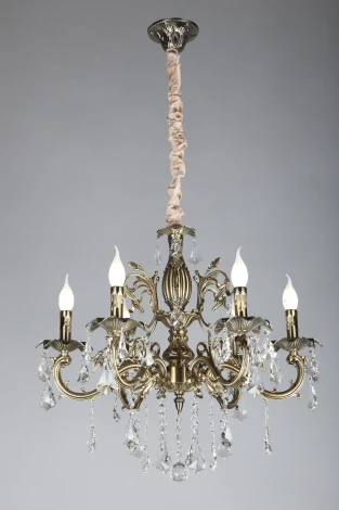 Подвесная люстра Omnilux Catanzaro OML-30813-06 (220V, подвески, на цепи)