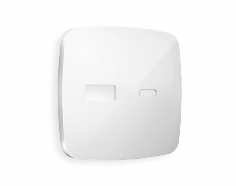 Лицевая панель Ambrella Volt OMEGA (Белый глянец) для розетки 2USB тип A+C QUANT OP1110