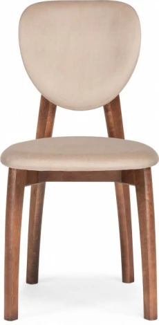 Стул деревянный Woodville Вакимо ткань tenerife beige / миланский орех арт.615246