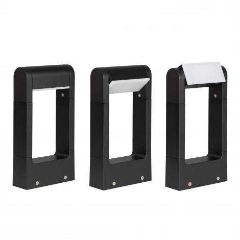 Ландшафтный светильник наземный LGD-PATH-FRAME-ROTARY-H300-6W Warm3000 (BK, 111 deg, 230V) (Arlight, IP65 Металл, 3 года) 020344(1)