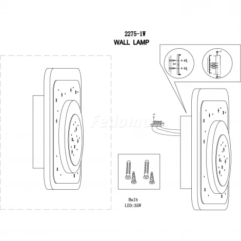 Настенный светильник F-Promo Ledolution 2275-1W