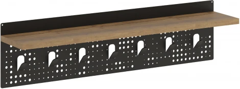 Вешалка для одежды POPY HANGER LEVE (ЛДСП/Дуб) арт.LEV01120