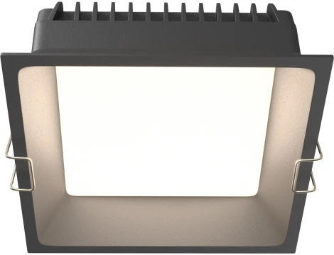 Встраиваемый светильник 18W Maytoni Okno DL056-18W3-4-6K-B (LED, 220V, IP44)