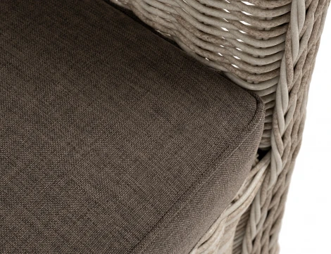 "Гляссе" кресло плетеное из искусственного ротанга, цвет бежевый 4SIS арт.УТ-00006458