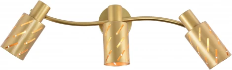 Спот на штанге Vega 666/3P E14*60W Gold