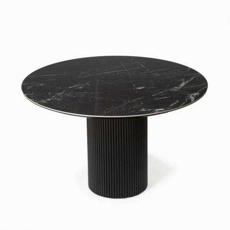 Обеденный стол Elan диаметр 120 COSMO RED арт.5-C-D120-N-CM-PVC-SUP-MS-e