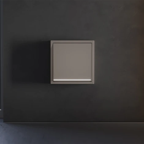 Клавиша для выключателя/переключателя одноклавишного с подсветкой (капучино) Voltum S70 VLS000214