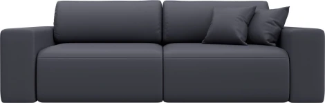 Диван прямой Лига-036 НПБ Классик Лига Диванов (Экокожа) арт.127653