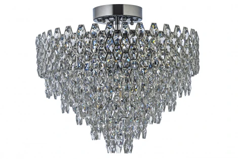 Потолочная люстра на штанге хрусталь Arti Lampadari Osoppo Osoppo E 1.5.60.100 N