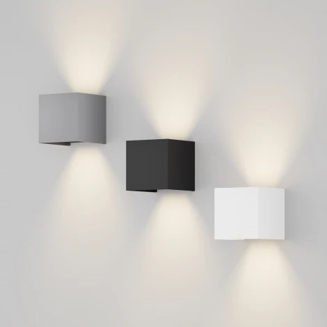 Архитектурная подсветка Maytoni Fulton O572WL-L20B3K (LED, 220V, куб, IP54)