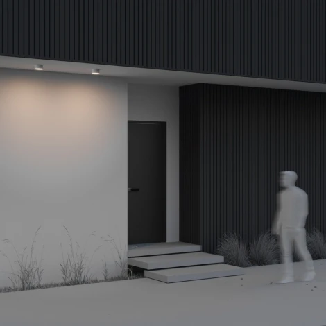 Уличный потолочный светильник Maytoni Zon IP O430CL-L15W3K (LED, 220V, круглые)