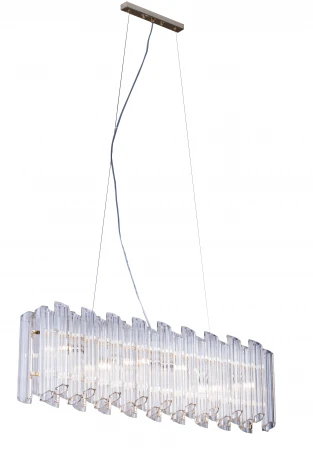 Подвесной светильник Lucia Tucci Rumba 1052.6 chrome (220V, хрусталь, на тросе)